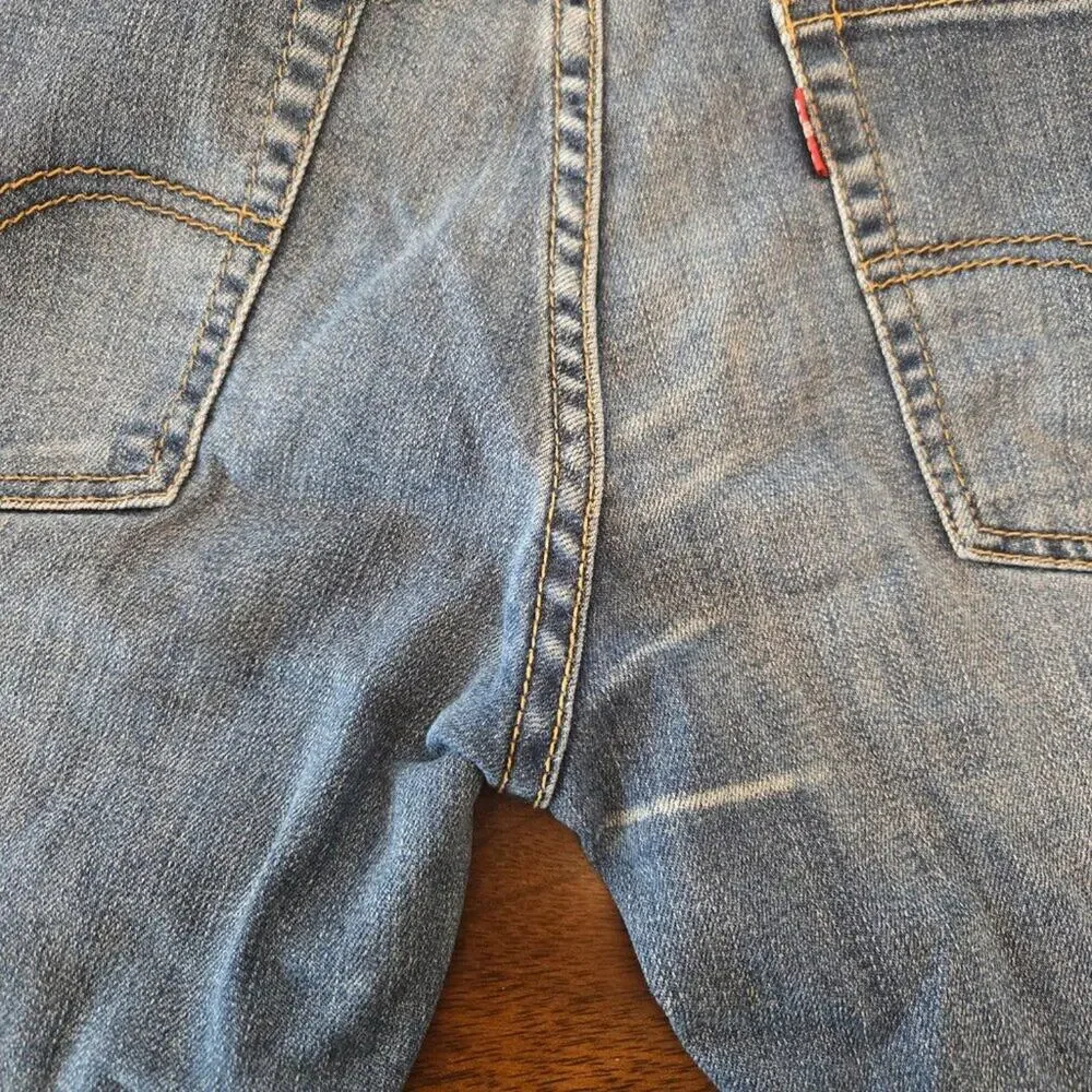 Levi's Boys' 511 Slim Fit Performance Big Boy Jeans Medium Wash Size 28x28